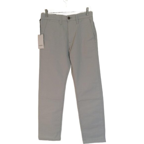Goodfellow And Co Slim Pants Mens 29x30 Gray Straight Chino Quick Dry Stain New - Picture 1 of 9
